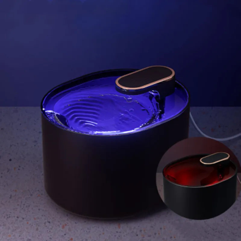 Automatic Pet Cat Water Fountain Mute Water Feeder Bowl