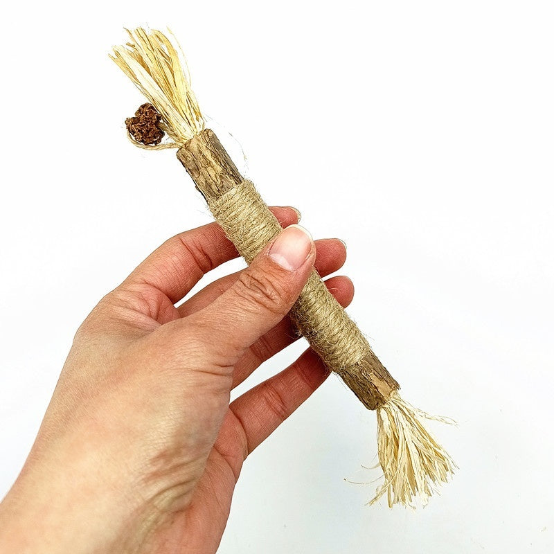 Funny Cat Molar Bite Stick Toy