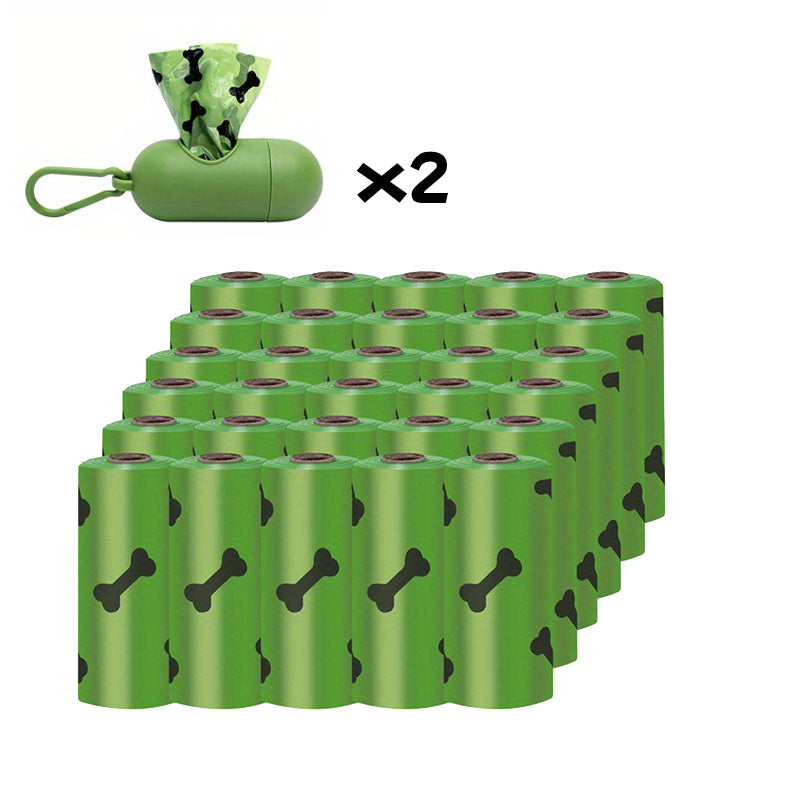 Environmentally Friendly Biodegradable Pet Waste Bags With Bag Dispenser