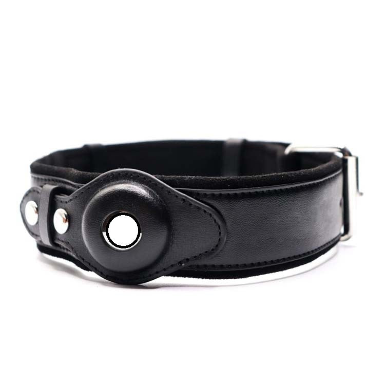 Leather Dog Pet Collar Location Tracker
