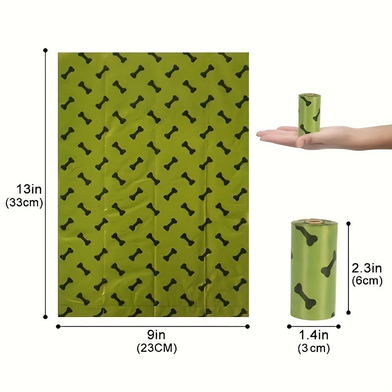 Environmentally Friendly Biodegradable Pet Waste Bags With Bag Dispenser