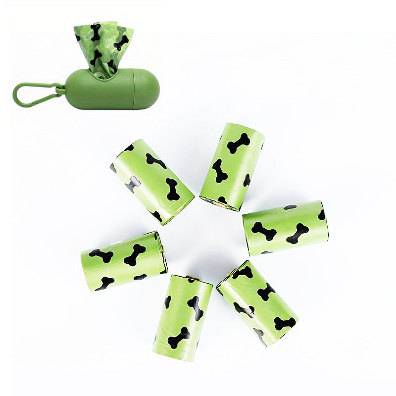 Environmentally Friendly Biodegradable Pet Waste Bags With Bag Dispenser