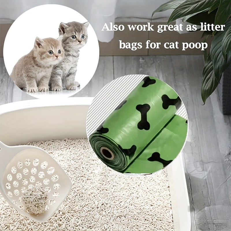Environmentally Friendly Biodegradable Pet Waste Bags With Bag Dispenser