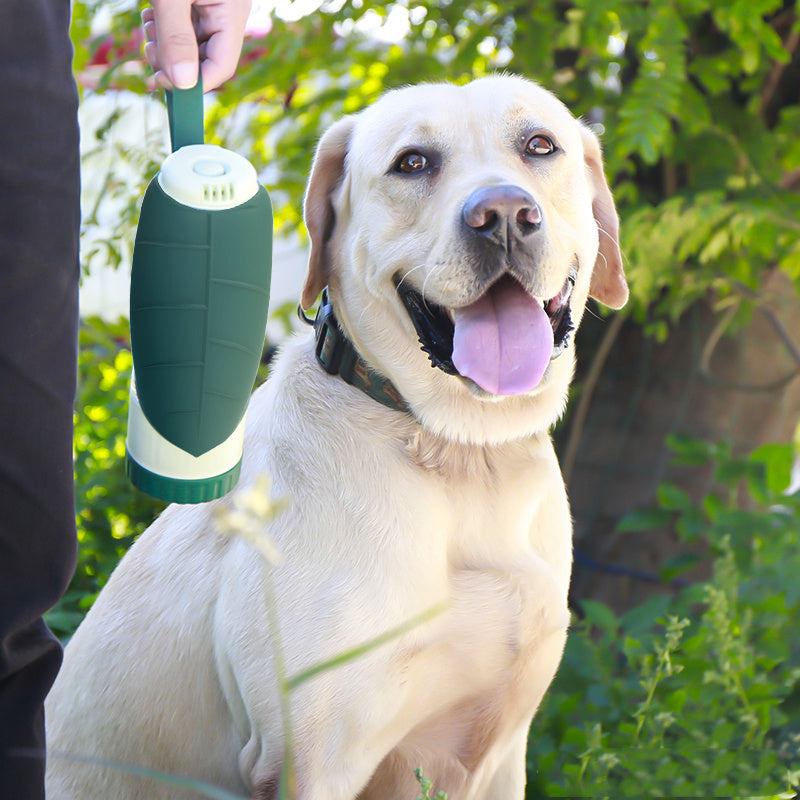 2 In 1 Multifunction Silicone Foldable Portable Pet Dog Water Bottle and Puppy Food Bowl Drinking Dispenser
